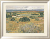 West from Nambe Láminas por William Preston