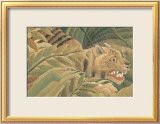 Tiger in a Tropical Storm (Surprised!), 1891 (detail) Láminas por Henri Rousseau Tiger in a Tropical Storm (Surprised!), 1891 (detail) Láminas por Henri Rousseau