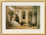 Temple à Esneh Affiches par David Roberts
