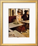 Ajenjo Lámina giclée enmarcada por Edgar Degas Ajenjo Lámina giclée enmarcada por Edgar Degas