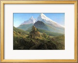 Majesté montagnarde Art par Caspar David Friedrich