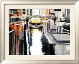 Street Yellow Life Posters par Alain Bertrand