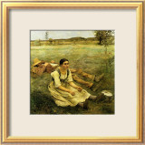 Lepage, Les Foins, c.1885 Affiches par Jules Bastien-Lepage