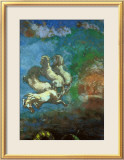 Le char d'Apollon Estampe encadrée par Odilon Redon