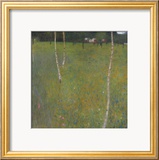 Farmhouse with Birch Trees, 1900 Art by Gustav Klimt