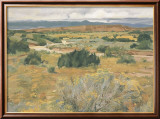 West from Nambe Pósters por William Preston