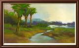 Le long de la rivière I Reproduction encadrée édition limitée par Larson 
