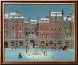La Plaza Dauphine Arte por Michel Delacroix