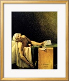 Death of Marat Framed Giclee Print by Jacques-Louis David