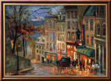 Evening Outing Art by Ginette Racette