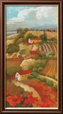 Red Tuscan II Innrammet trykk – spesialversjon av Cecile Broz Red Tuscan II Innrammet trykk – spesialversjon av Cecile Broz
