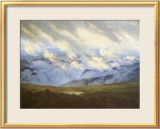 Scudding Clouds Estampe encadrée par Caspar David Friedrich