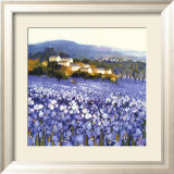 Champs D'Iris, Provence Posters av Hazel Barker Champs D'Iris, Provence Posters av Hazel Barker