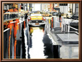 Street Yellow Life Poster av Alain Bertrand