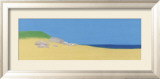 Lashley Beach and Sea Poster von Laura Duggan
