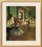 Clase de baile Lámina giclée enmarcada por Edgar Degas Clase de baile Lámina giclée enmarcada por Edgar Degas