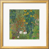 Farm Garden with Sunflowers, 1905 Posters by Gustav Klimt