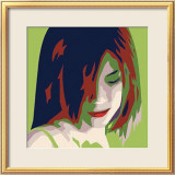The Girl from Okinawa in Green Láminas por Javier Palacios The Girl from Okinawa in Green Láminas por Javier Palacios