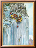 Back Paddle Estampe encadrée par Gary Patterson