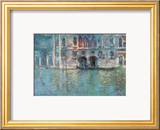 II Palazzo da Mula a Venezia Kunstdrucke von Claude Monet