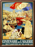 Century French Colony Algiers Lámina giclée enmarcada Century French Colony Algiers Lámina giclée enmarcada