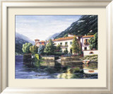 Reflets sur Lenno Affiches par Barbara R. Felisky