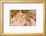 Bathers Lámina por Pierre-Auguste Renoir Bathers Lámina por Pierre-Auguste Renoir