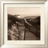 Clôture dans les dunes Posters par Christine Triebert