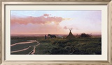 At Dusk Gerahmter Druck (limitierte Auflage) von Nicholas Coleman