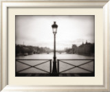 Pont des Arts, Paris Affiche par Timothy Wampler