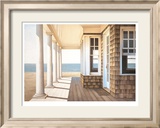 Hampton Porch Reproduction encadrée édition limitée par Daniel Pollera