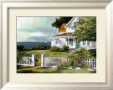 White Fence in Cape Cod Affiche par Steve Zazenski