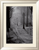 Escalier de la Butte Montmartre Art par Brassaï 