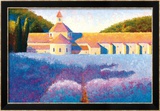 L'abbaye de Sénanque Affiche par Gail Wells-Hess