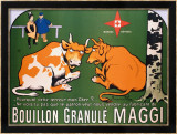 Bouillon Maggi Lámina giclée enmarcada por Benjamin Rabier