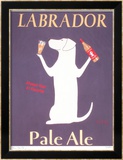 Labrador Ale Reproduction encadrée édition limitée par Ken Bailey