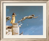 Wasserspeier Poster von Michael Parkes