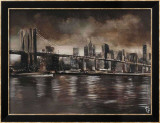 New York – Brooklyn-Brücke Kunstdrucke von Yuliya Volynets