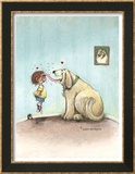 Meilleurs amis Estampe encadrée par Gary Patterson