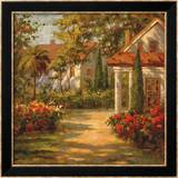 Sunlit Path Posters av Paul Burkett