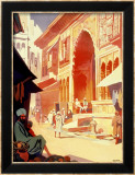 India Railways, Krishna Temple Lámina giclée enmarcada