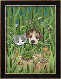Backyard Explorers Estampe encadrée par Gary Patterson
