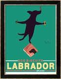 Black Lab Biscuits Lámina enmarcada de edición limitada por Ken Bailey Black Lab Biscuits Lámina enmarcada de edición limitada por Ken Bailey