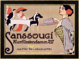 Sanssouci Framed Giclee Print by Fritz Rumpf