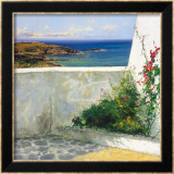Mediterranean Terrace Prints by Ramon Vila