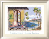 Seaside Balcony Posters av Andrea Beloff Seaside Balcony Posters av Andrea Beloff