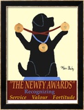 The Newfy Awards Lámina enmarcada de edición limitada por Ken Bailey