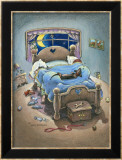 Bed Hog Estampe encadrée par Gary Patterson