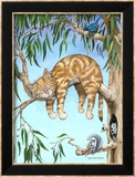 Another Day, Another Nap Estampe encadrée par Gary Patterson