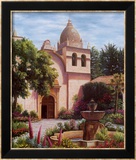 Fontaine de la mission carmélite Art par Barbara R. Felisky